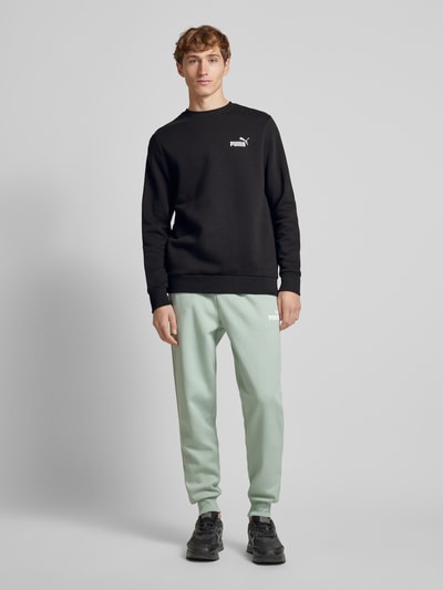 PUMA PERFORMANCE Sweatshirt met labelprint Zwart - 1