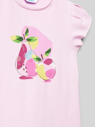 Mayoral T-Shirt mit Motiv-Print Pink 2