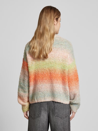 JAKE*S STUDIO WOMAN Gebreide pullover met ronde hals Donkeroranje - 5