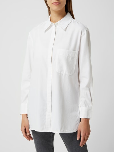 Marc O'Polo Bluse aus Lyocell und Bio-Baumwolle Weiss 4