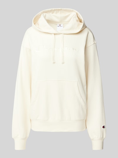 CHAMPION Hoodie mit Kapuze Ecru 1