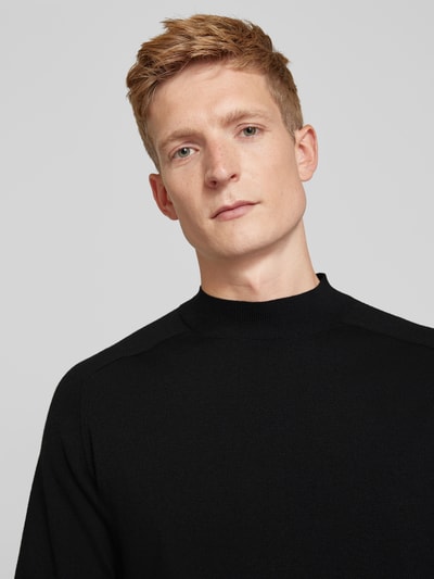 CK Calvin Klein Gebreide pullover met labeldetail Zwart - 3