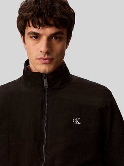 Calvin Klein Jeans Regular Fit Blouson mit Label-Patch Black 3