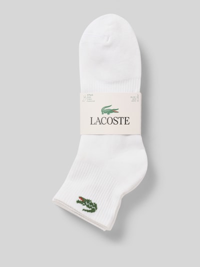 Lacoste Sokken van katoenmix in een set van 3 Wit - 3