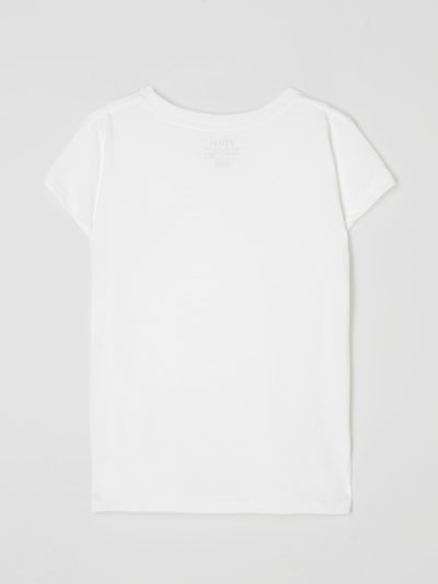 Polo Ralph Lauren Teens T-Shirt mit Logo-Stickerei Weiss 3
