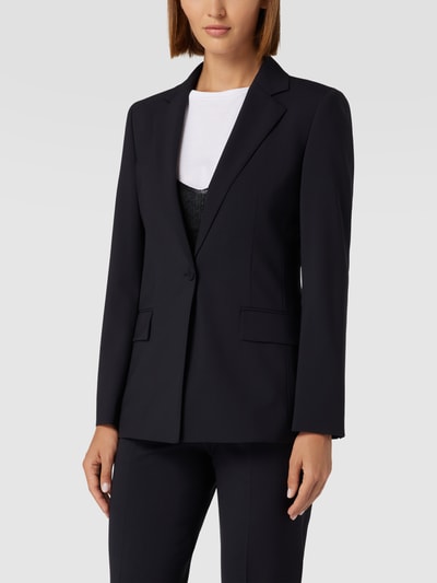 HUGO Blazer met klepzakken, model 'ATANA' Donkerblauw - 4