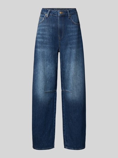 Raffaello Rossi Barrel Jeans aus Baumwoll-Lyocell-Mix Modell 'TIRA' Jeansblau 1
