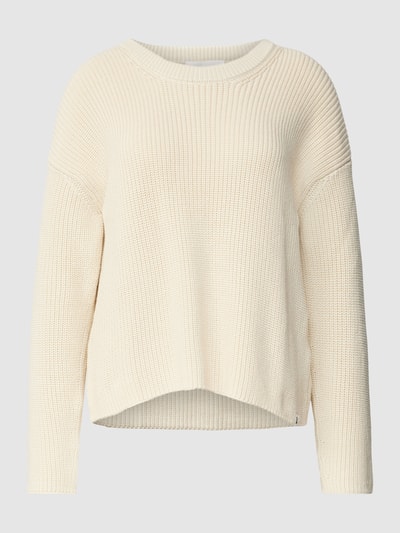 Armedangels Gebreide pullover met ronde hals, model 'NURIAA' Offwhite - 2