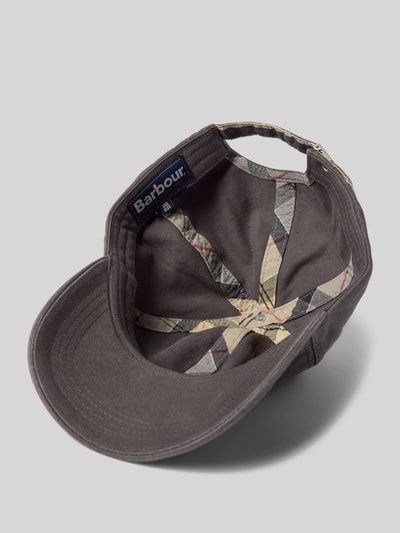 Barbour Basecap mit Label-Stitching
 Hellgrau 2