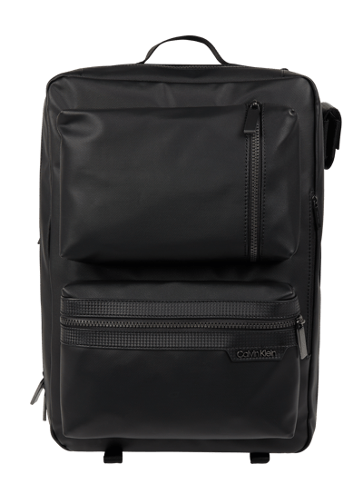 CK Calvin Klein Rucksack mit Laptopfach - RFID-blockig Black 1