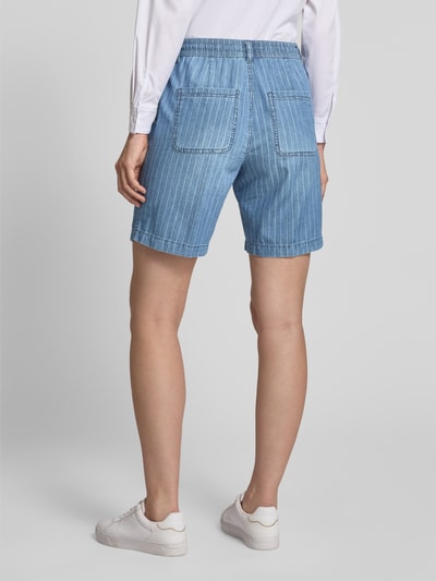 Brax Shorts mit elastischem Bund und Tunnelzug Modell 'MAINE' Dunkelblau 5