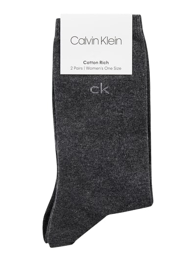 CK Calvin Klein Skarpety w zestawie 2 szt.  Ciemnoszary 2