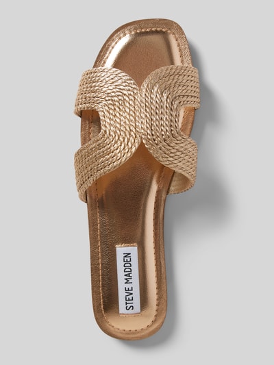 Steve Madden Slippers met brede schachtbrug, model 'ZARNIA' Rosé - 4