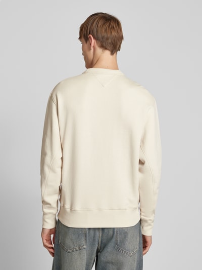 Tommy Jeans Relaxed Fit Sweatshirt aus reiner Baumwolle Beige 5