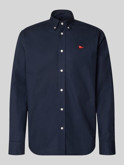 Forét Vrijetijdsoverhemd met knoopsluiting Marineblauw - 2