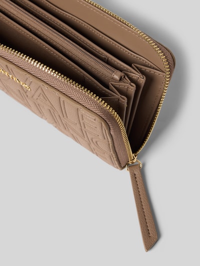 VALENTINO BAGS Portemonnee met logomotief, model 'PANSY' Taupe - 3