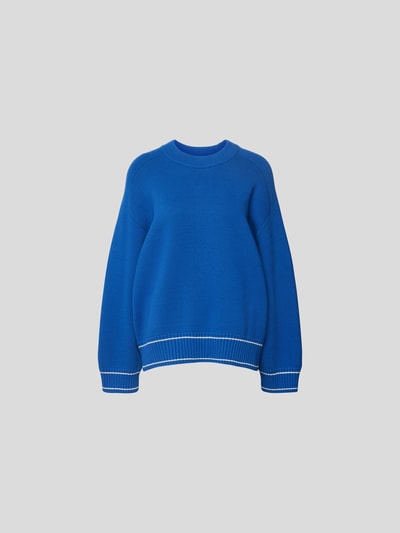 BAUM & PFERDGARTEN Oversized Pullover in Strick-Optik Blau 2