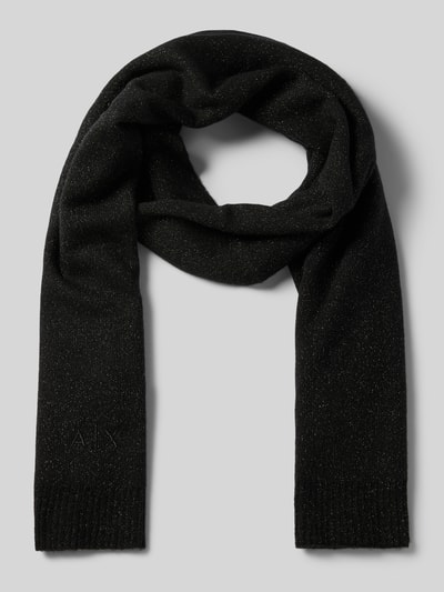 ARMANI EXCHANGE Wollen sjaal met kasjmier Zwart - 1
