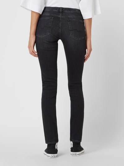 7 For All Mankind Slim Fit Jeans mit Stretch-Anteil Modell 'Pyper' Anthrazit 5