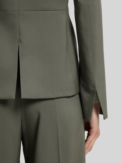 BOSS Slim Fit Blazer aus reiner Schurwolle Modell 'JIAH' Oliv 6