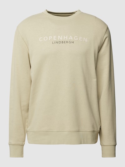 Lindbergh Sweatshirt met ronde hals Beige - 2