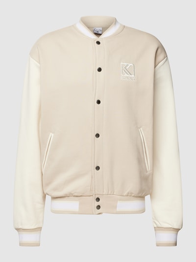 KARL KANI College-Jacke mit rückseitigem Label-Stitching Offwhite 2