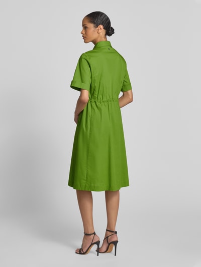 Marc Cain Midi-jurk met strikceintuur Grasgroen - 5