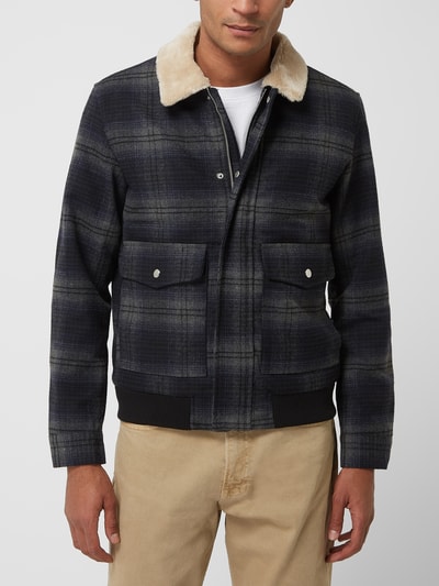 Jack & Jones Jacke mit Woll-Anteil Modell 'Tom' Dunkelblau 4