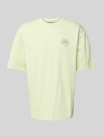 Pegador Oversized T-Shirt mit Label-Print Modell 'BUCKLIN' Mint 2
