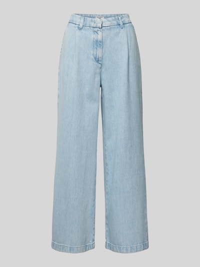 Marc O'Polo Denim Wide Leg Jeans mit Bundfalten Jeansblau 2