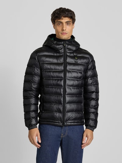 Blauer Usa Kurtka pikowana z kapturem model ‘CHARLES’ Czarny 4