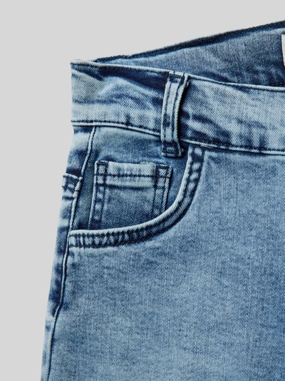 Blue Effect Regular Fit Jeansshorts mit Label-Patch Blau 2