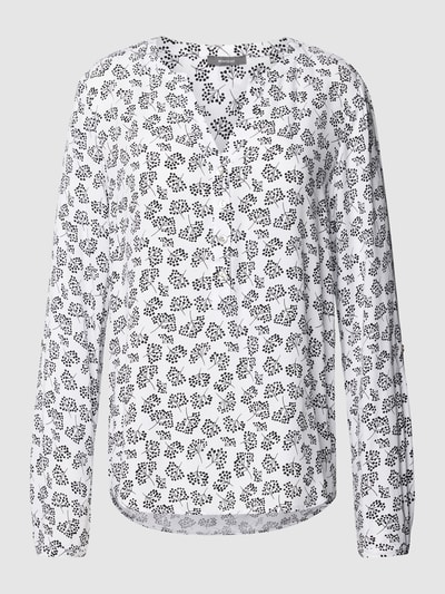 Montego Blouseshirt met all-over-print Wit - 2