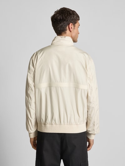 BOSS Regular fit blouson met labelband, model 'CELTIPO' Offwhite - 5