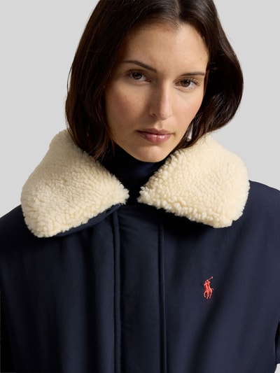 Polo Ralph Lauren Regular Fit Bomberjacke mit Teddykragen Marine 3