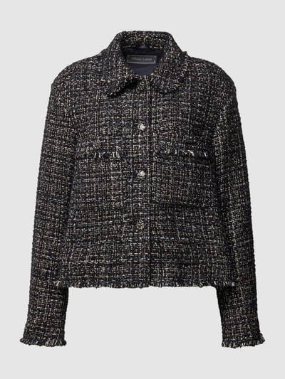 WHITE LABEL Blazer mit Strukturmuster Black 2