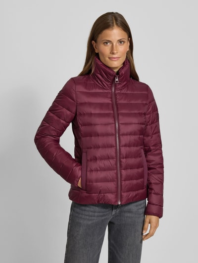 Marc O'Polo Regular Fit Steppjacke mit Leistentaschen Bordeaux 4