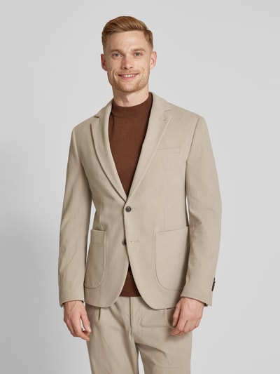 Cinque Cordsakko mit aufgesetzten Taschen Modell 'DATI' Beige 4