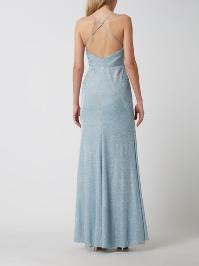 Luxuar Abendkleid mit Glitter-Effekt  Mint 4