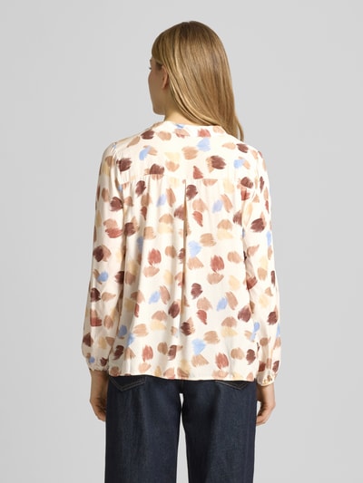 ZABAIONE Regular Fit Bluse aus reiner Viskose Modell 'Hilga' Offwhite 5