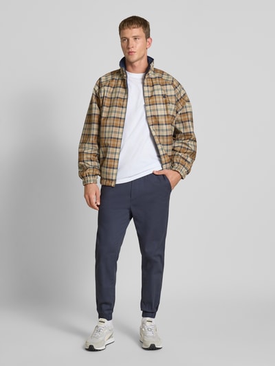 Jack & Jones Regular Fit Jogpants mit elastischem Bund Modell 'GORDON' Dunkelblau 1