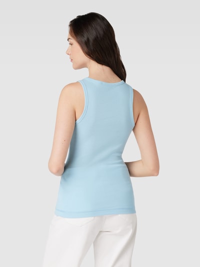 Lanius Tanktop in unifarbenem Design Hellblau 5