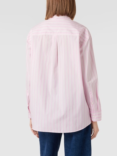 Weekend Max Mara Overhemdblouse met streepmotief, model 'Amati' Roze - 5