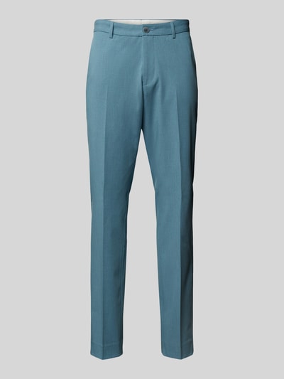 s.Oliver BLACK LABEL Regular Fit Anzughose aus Stretch-Twill Aqua 1