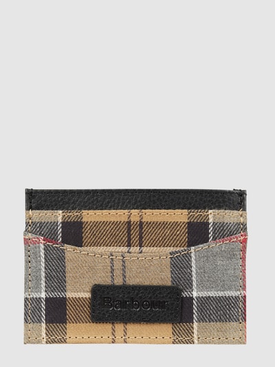 Barbour Kartenetui mit Tartan-Karo Khaki 1