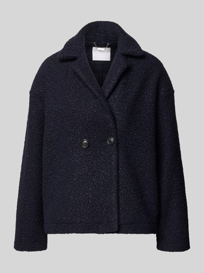 Rich & Royal Jacke mit Reverskragen und überschnittenen Schultern Dunkelblau 2