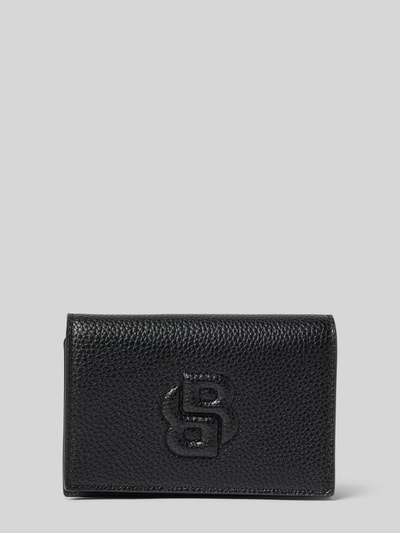 BOSS Portemonnaie mit Stitching-Detail Black 1