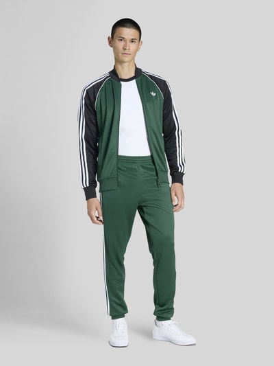 adidas Originals Slim Fit sweatbroek met contraststrepen Donkergroen - 1