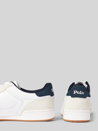 Polo Ralph Lauren Leren sneakers met logostitching Wit - 2