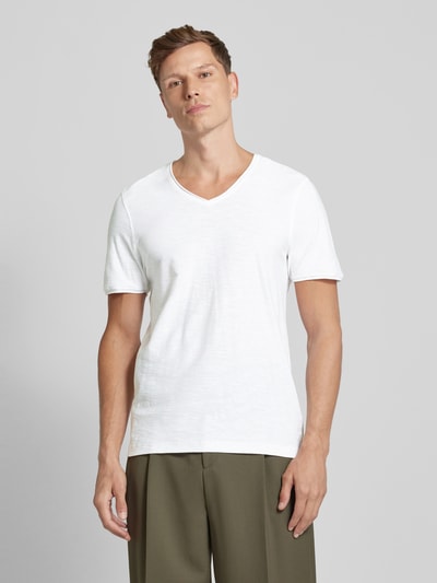 MCNEAL T-shirt met V-hals Wit - 4